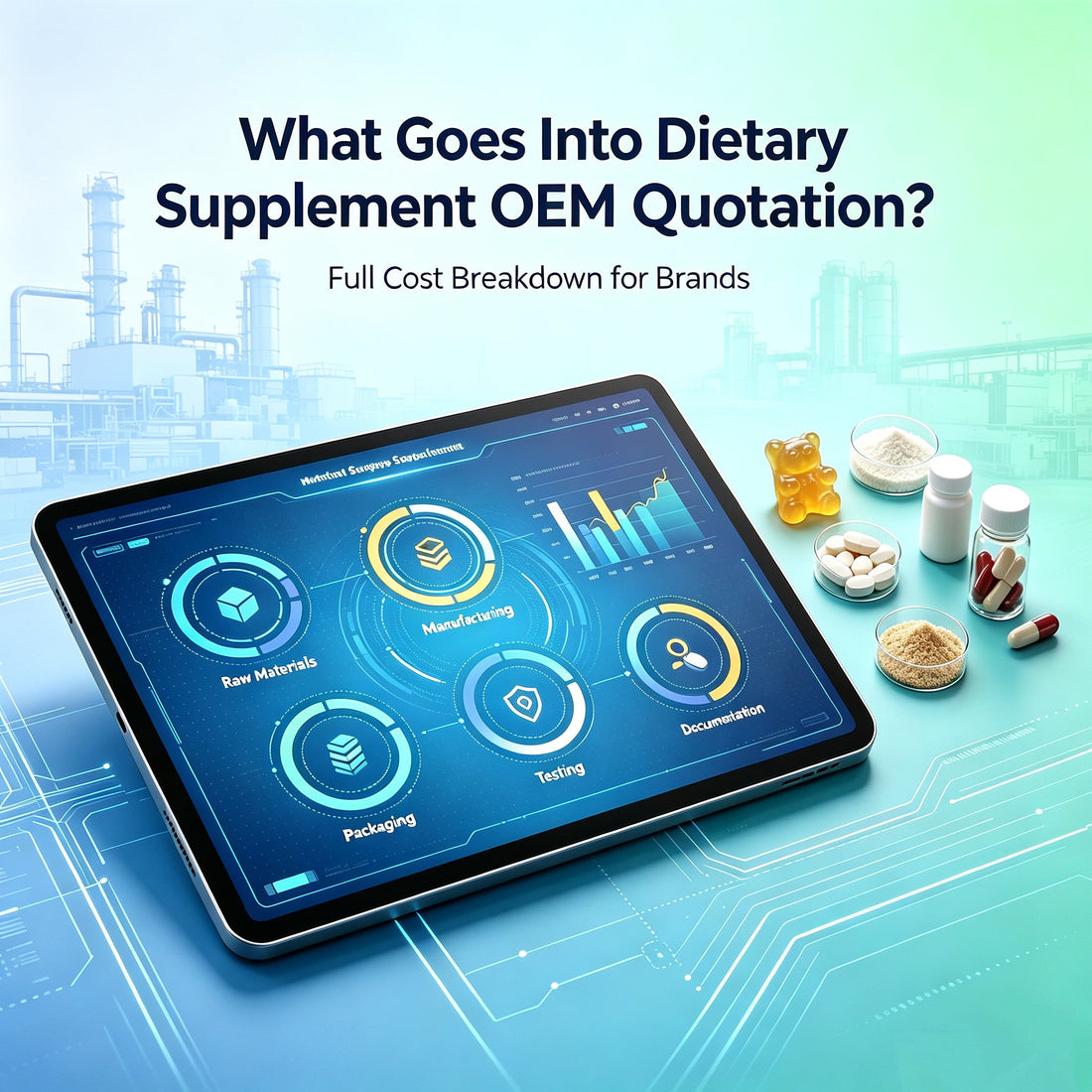 What Goes Into Dietary Supplement OEM Quotation? Full Cost Breakdown