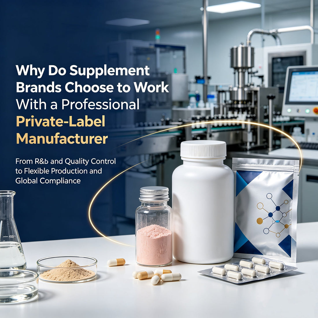 How Professional Supplement Manufacturers Empower Your Private Label Brand Success