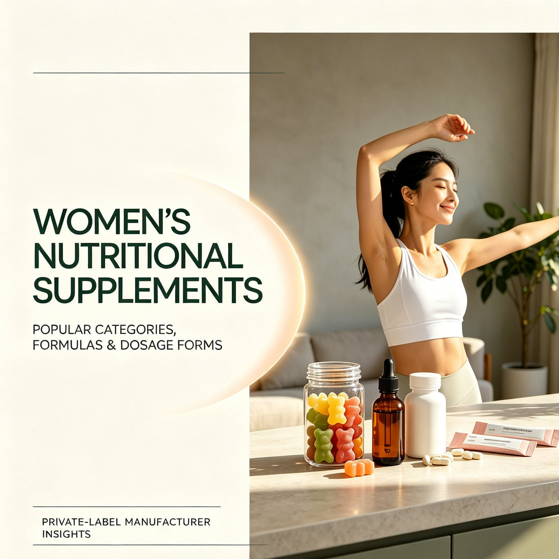Popular Women’s Dietary Supplements: Hot Categories, Dosage Forms & Target Audiences