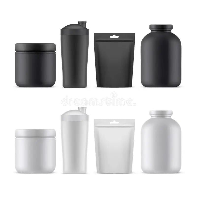 packaging types for private label dietary supplements