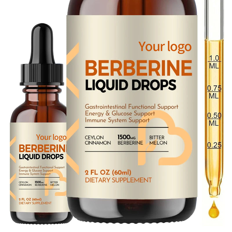 10-in-1 Organic Cinnamon & Berberine Liquid Drops – with Bitter