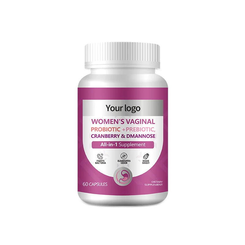 Wholesale OEM Women’s Vaginal Health Probiotic Capsules with Vitamin C
