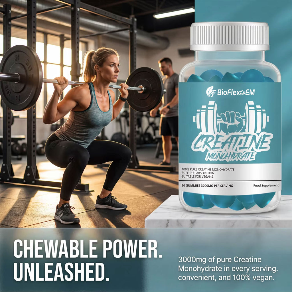Private Label Vegan Creatine Gummies