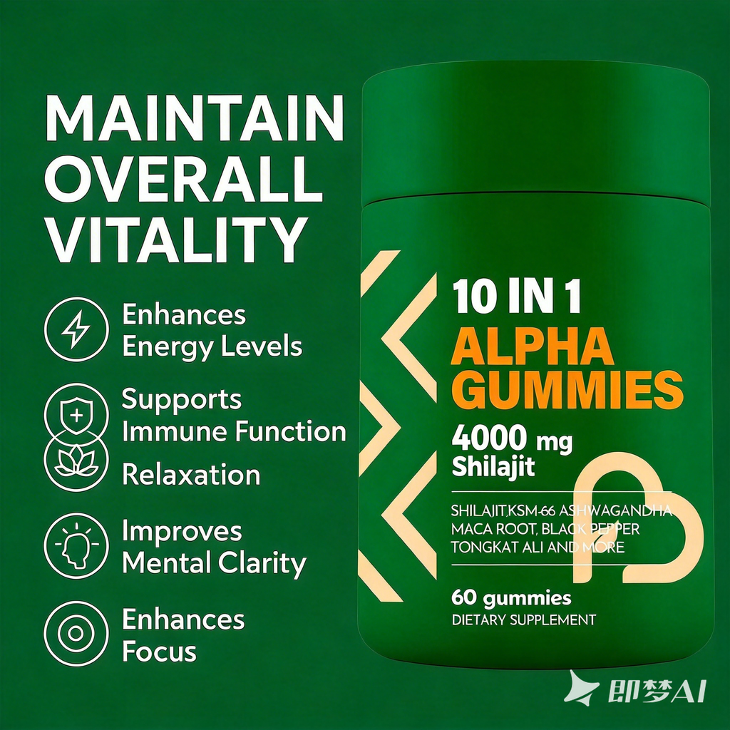 Private Label Himalayan Shilajit Gummies
