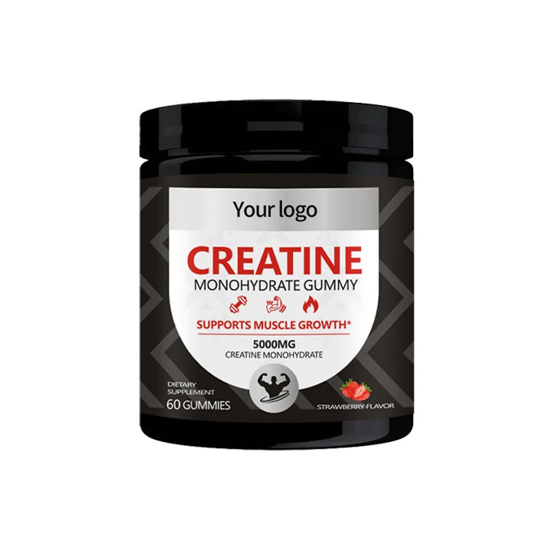 Sugar-Free Vegan Creatine Gummies 5g – Pre-Workout Muscle Growth