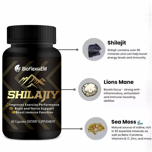 Custom Himalayan Shilajit Gold Capsules