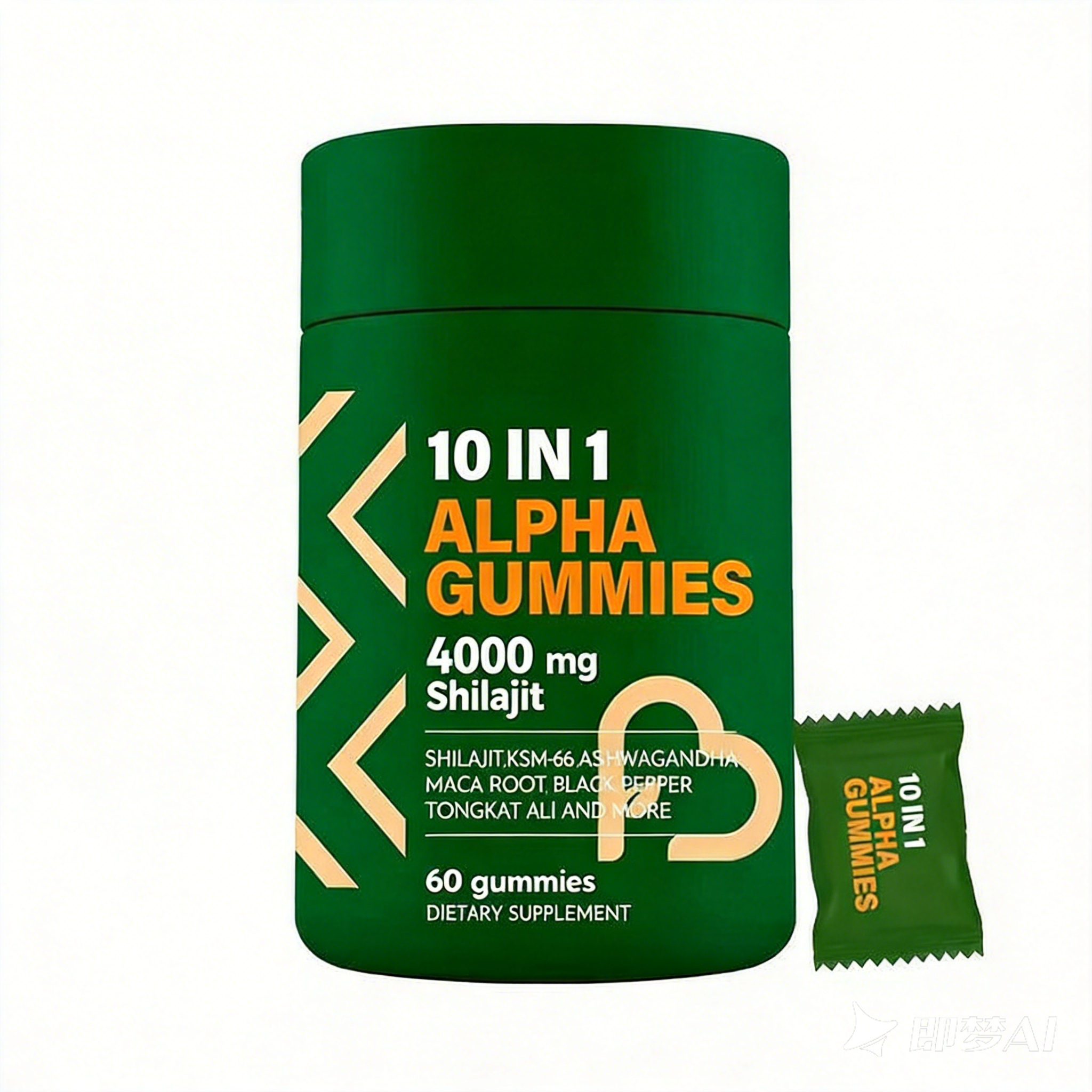 Private Label Himalayan Shilajit Gummies 4000mg with Ashwagandha