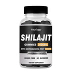 Shilajit Gummies with Black Seed Oil, Ashwagandha, Vitamins C & D3