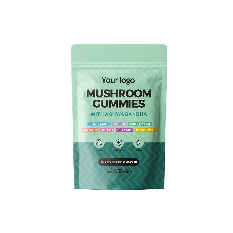 OEM Lion’s Mane Ashwagandha Mushroom Gummies