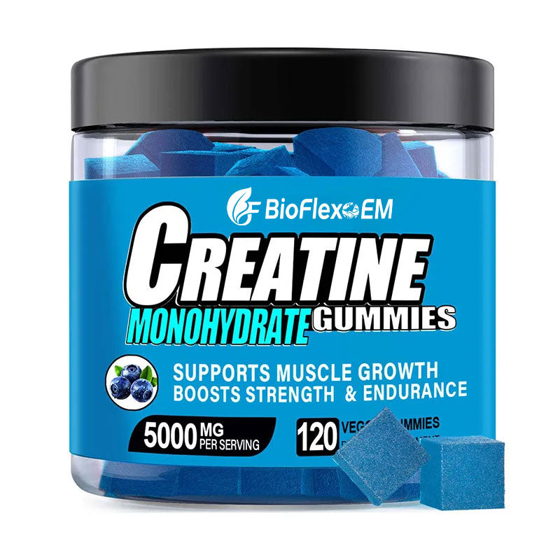 Pre-Workout Creatine Gummies – Muscle Building for Men & Women