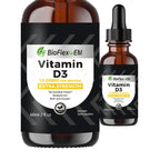 Vitamine D3 10 000 UI en gouttes liquides, marque privée, halal et végétalienne, 60 ml