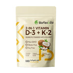 OEM Private Label D3 10000 IU + K2 MK-7 200mcg Softgels