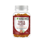 批发定制Logo自晒黑天然日常β-胡萝卜素美黑软糖，小熊造型，60粒装，女士美黑软糖，打造亮泽肌肤