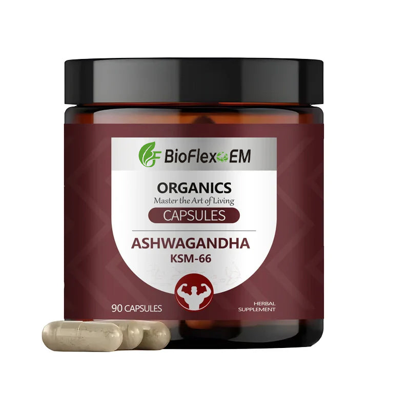 OEM Vegan Ashwagandha KSM-66 Capsules