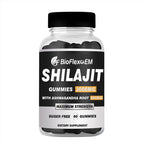 Shilajit Gummies with Black Seed Oil, Ashwagandha, Vitamins C & D3