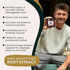 Ashwagandha KSM-66 Capsules 600mg – Organic Herbal Extract, Halal Certified