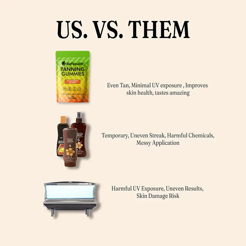 Custom Logo Watermelon Beta Carotene Gummies 60ct – Multi-Vitamin for Glowing Skin