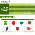 Gummies brûleurs de graisse au thé vert matcha de marque privée