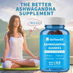Organic Ashwagandha KSM-66 Gummies – Vegan Calming Formula