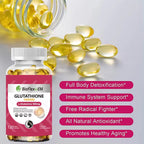 Custom Glutathione Skin Whitening Softgels