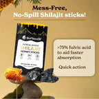 Bâtonnets de shilajit himalayen au miel, en gros (OEM) – Testés en laboratoire