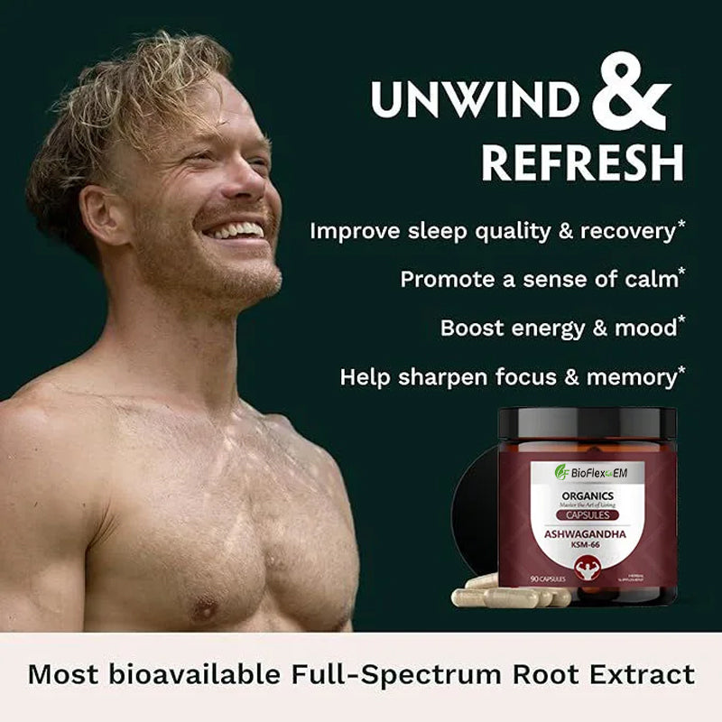 OEM Vegan Ashwagandha KSM-66 Capsules