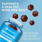 Organic Ashwagandha KSM-66 Gummies – Vegan Calming Formula