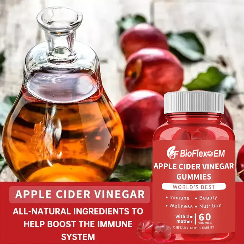 OEM New Arrival Diet Gummies Detox Apple Cider Vinegar Flat Tummy Gummies