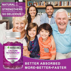 批发 OEM 自有品牌 甘氨酸镁软糖 无糖 维生素 D3 镁 钾 钙 锌 软糖补充剂