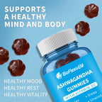 Organic Ashwagandha KSM-66 Gummies – Vegan Calming Formula
