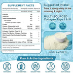 Private Label Multi Collagen Peptides Powder 