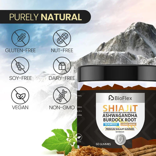 Custom Himalayan Shilajit & Sea Moss Gummies