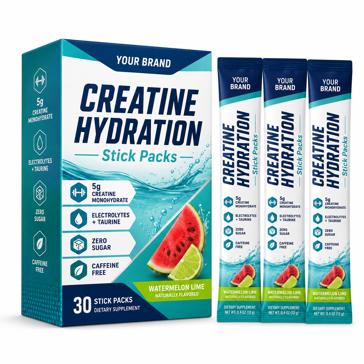 Gummies de créatine 3000 mg, marque privée OEM en gros