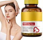 Private Label Omega-3 Fish Oil Softgel Capsules 1200mg for Heart Health