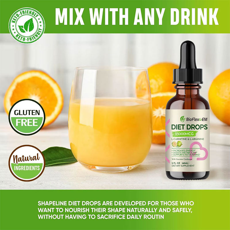 OEM Garcinia Cambogia Fat Burner Drops for Weight Loss with L-Carnitine