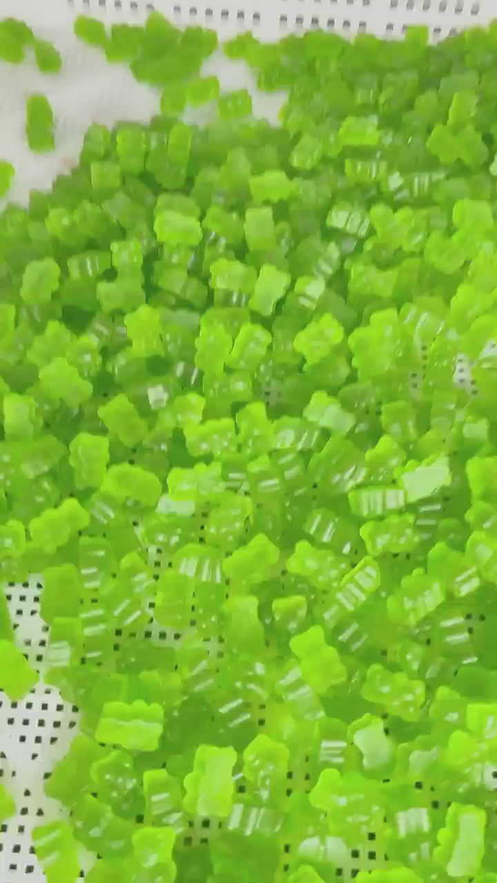 Gummies brûleurs de graisse au thé vert matcha de marque privée
