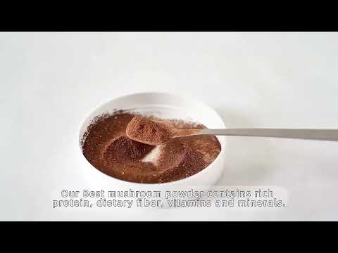 Private Label 6-in-1 Mushroom Coffee Powder with Lion’s Mane & Reishi